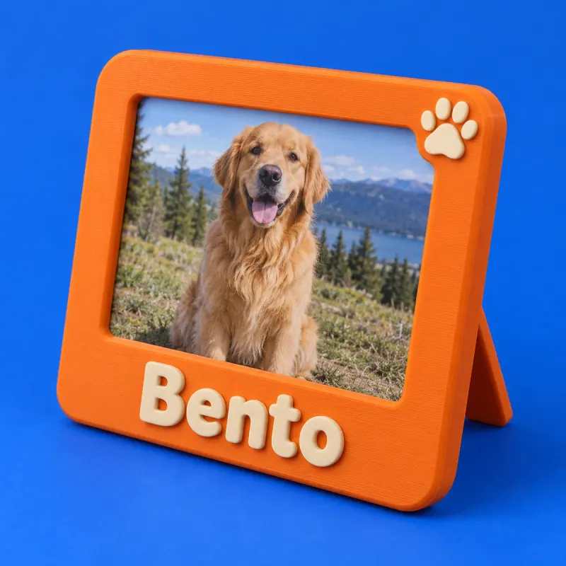Conceito ilustrativo: Porta-retrato Pet