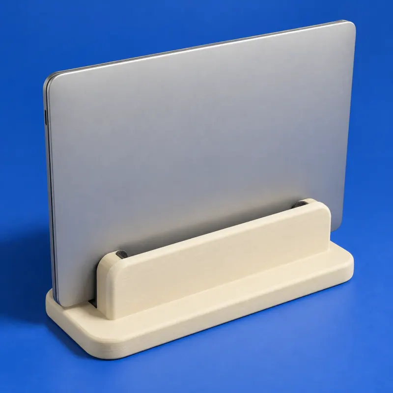 Conceito ilustrativo: Suporte Vertical de Notebook