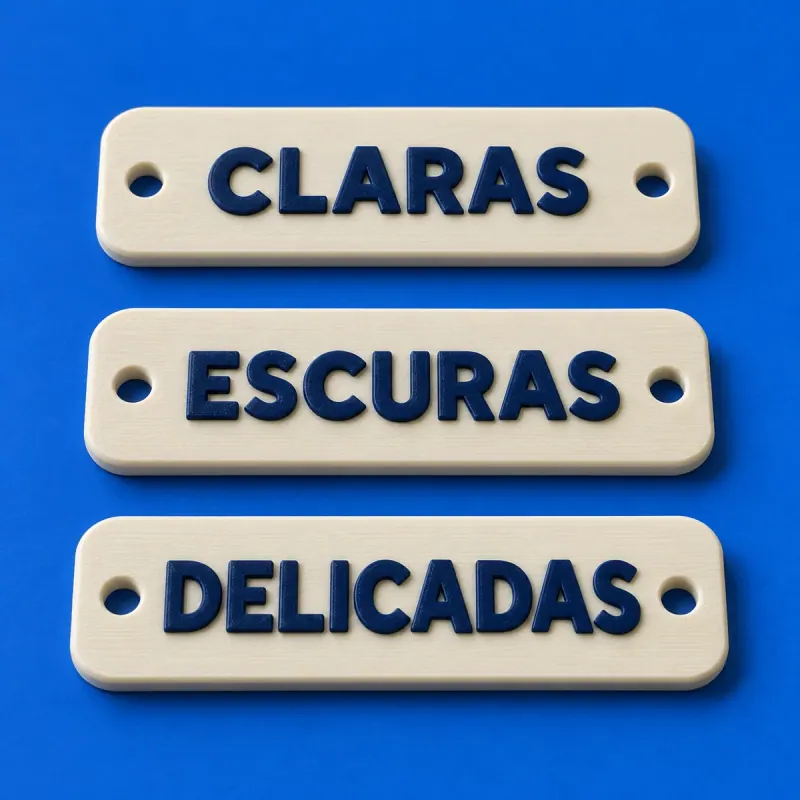 Conceito ilustrativo: Etiquetas para Cestos